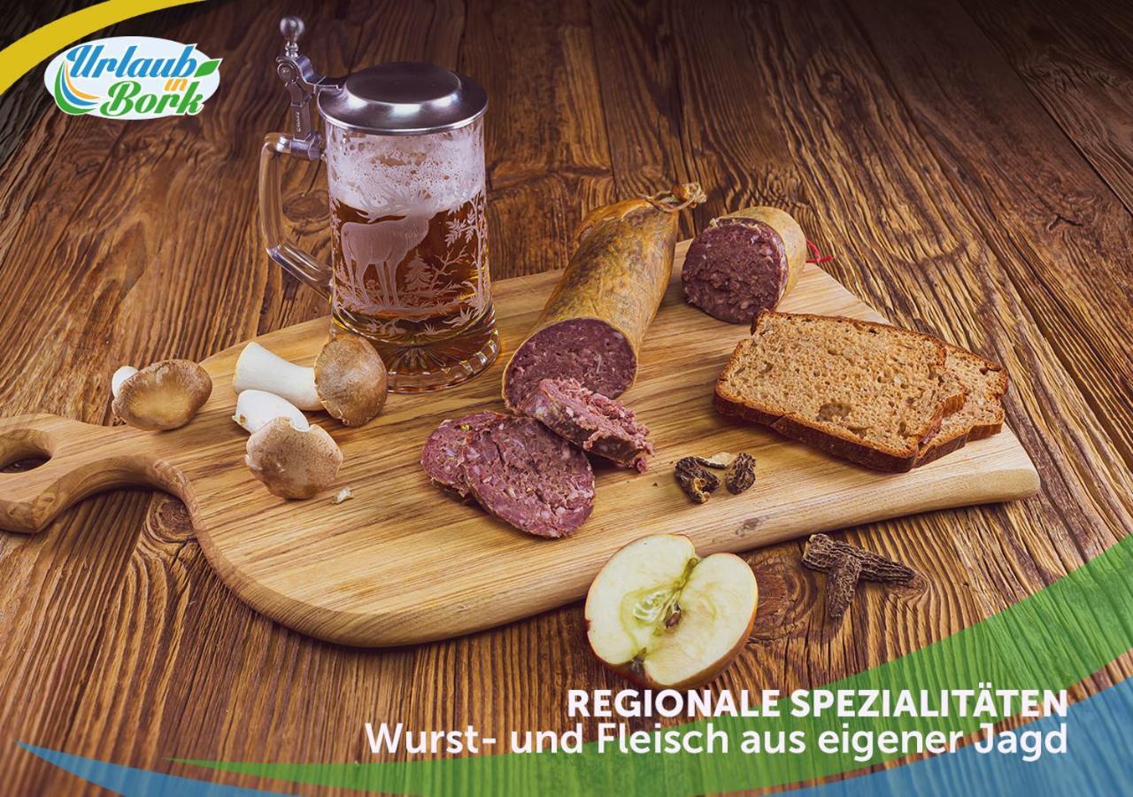 Jagd-Angler-Suite-04-Im-Wald-Am-See Kyritz Exteriör bild