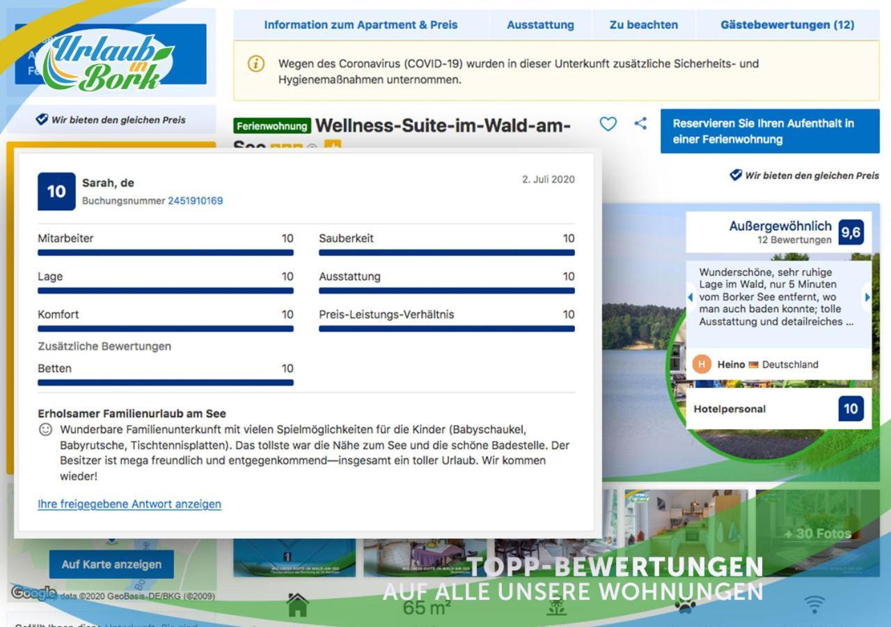 Jagd-Angler-Suite-04-Im-Wald-Am-See Kyritz Exteriör bild